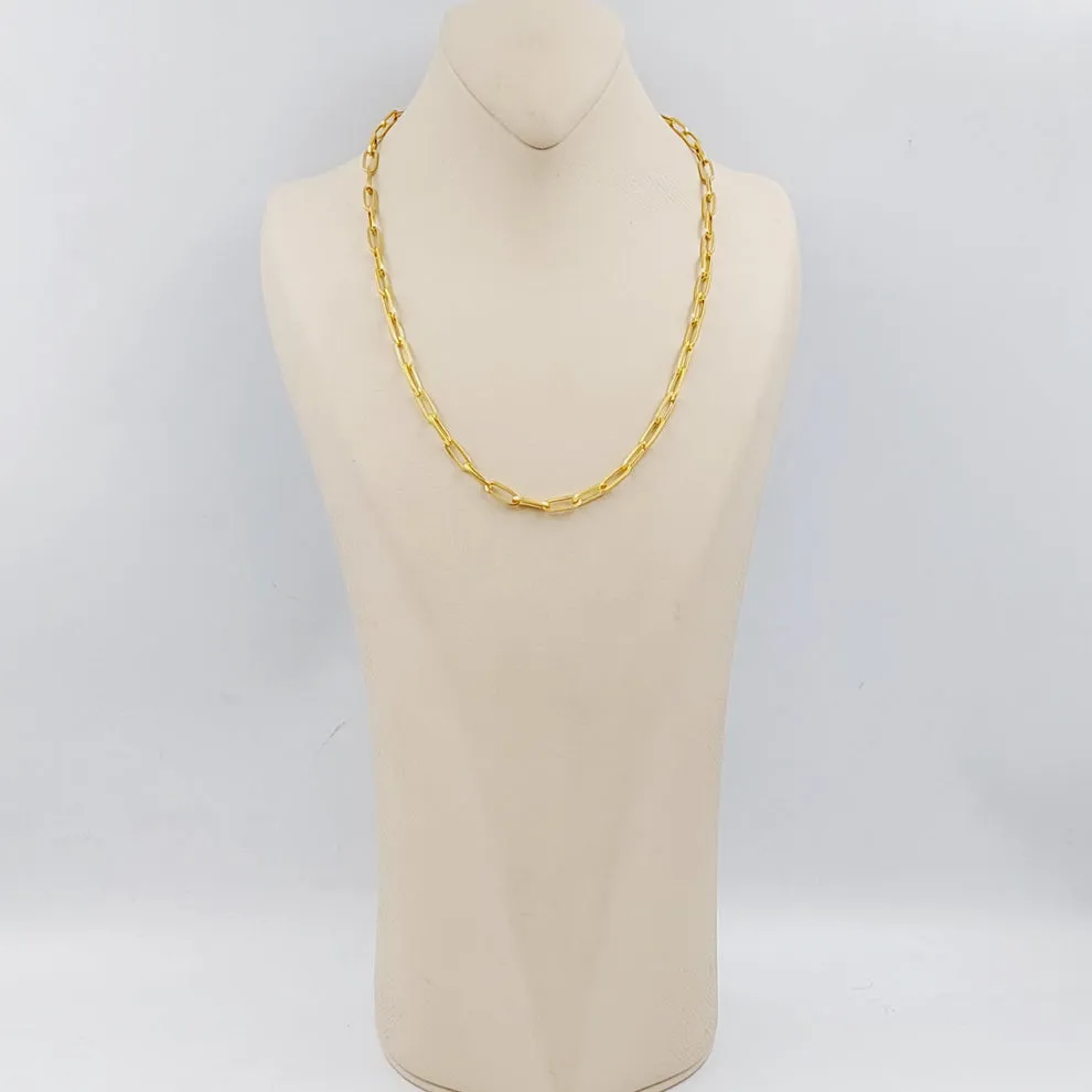 50cm Bold Paperclip Necklace Chain
