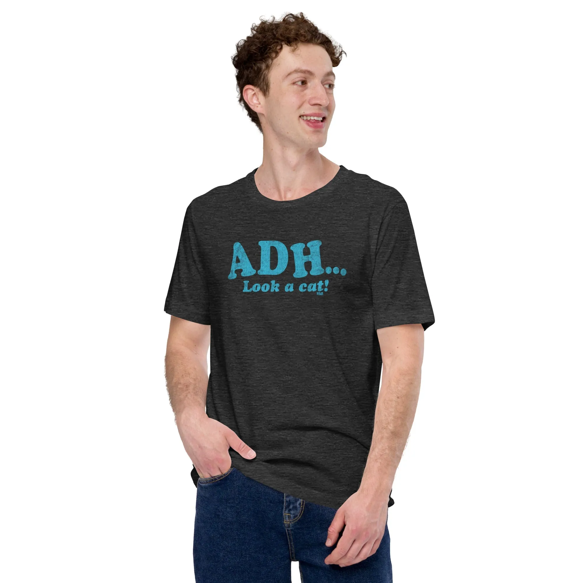 ADH….look a cat! Soft Style T-Shirt