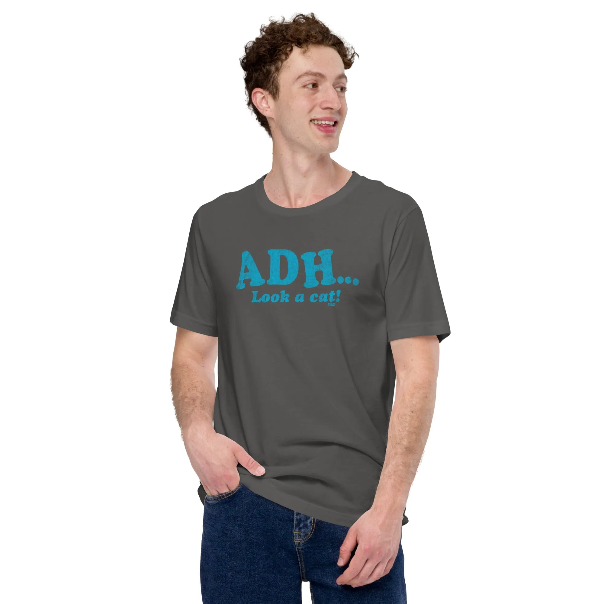 ADH….look a cat! Soft Style T-Shirt