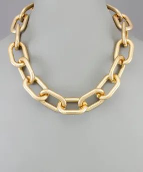 Bold CCB Chain Necklace