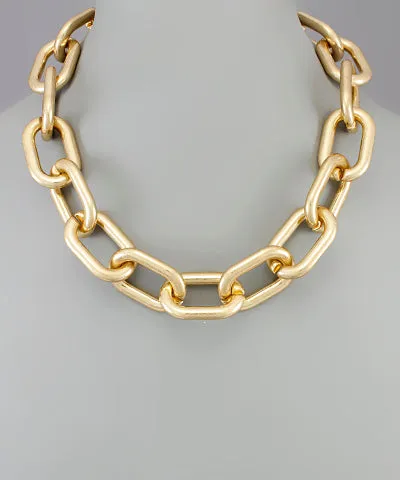 Bold CCB Chain Necklace