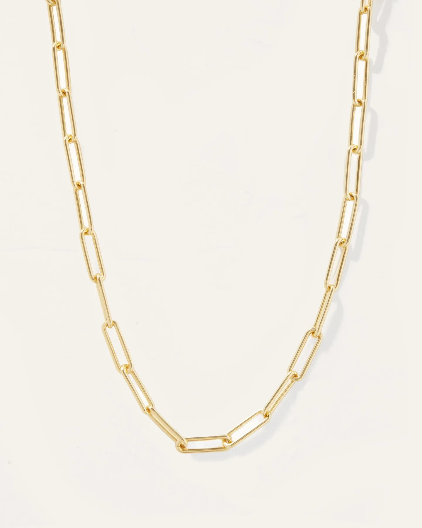 Bold Paperclip Chain Necklace