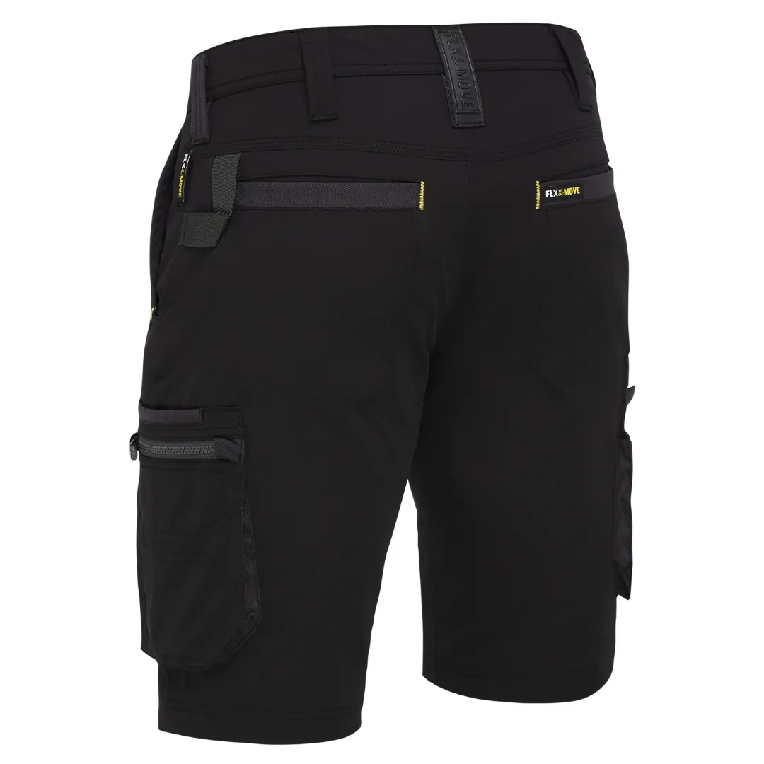 BSHC1332 Bisley Men's FLX & Move 4-Way Stretch Zip Cargo Short