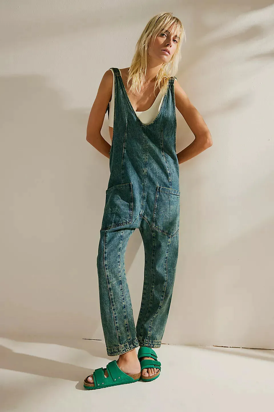 Casual Denim Jumpsuit for Women