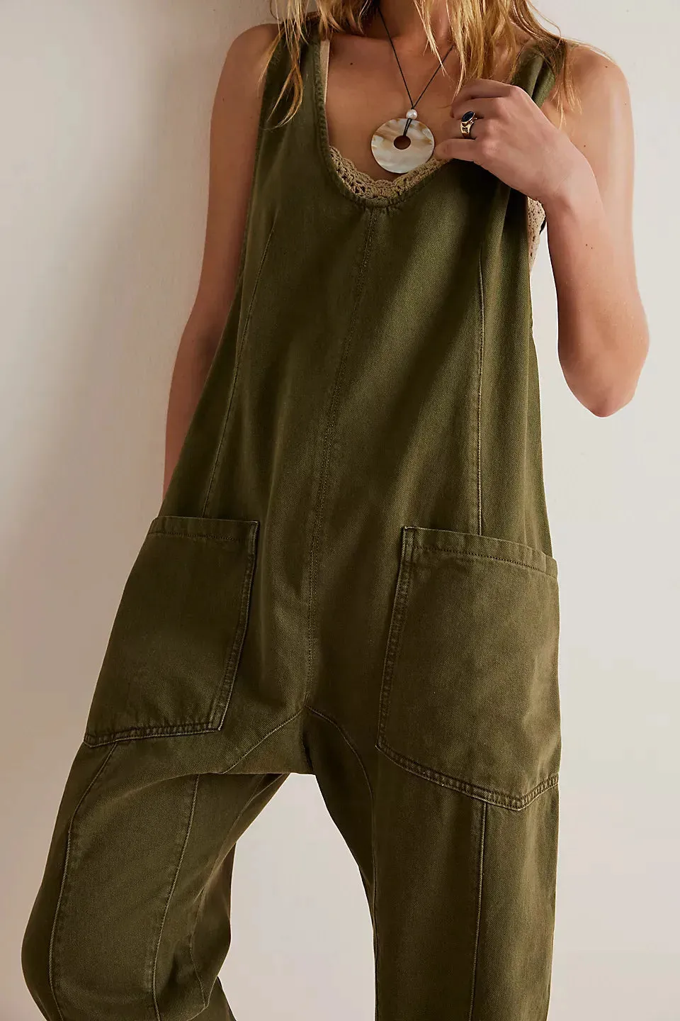 Casual Denim Jumpsuit for Women