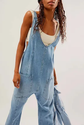 Casual Denim Jumpsuit for Women