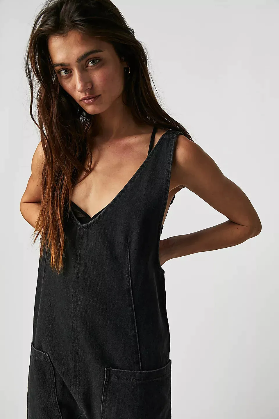 Casual Denim Jumpsuit for Women