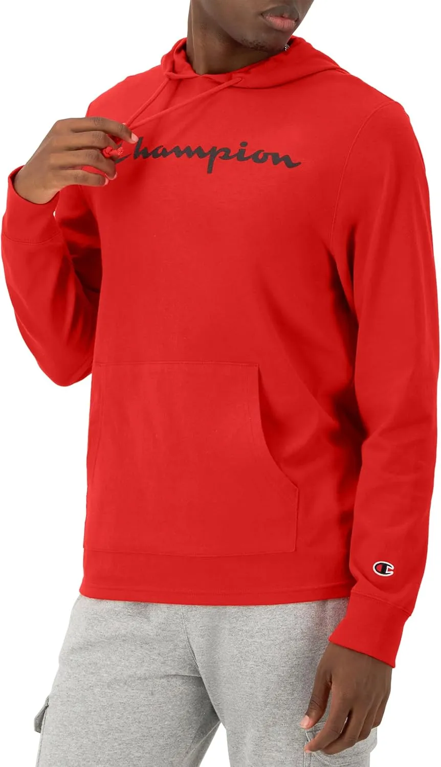 Champion Men's Midweight, Soft and Comfortable T-Shirt Hoodie