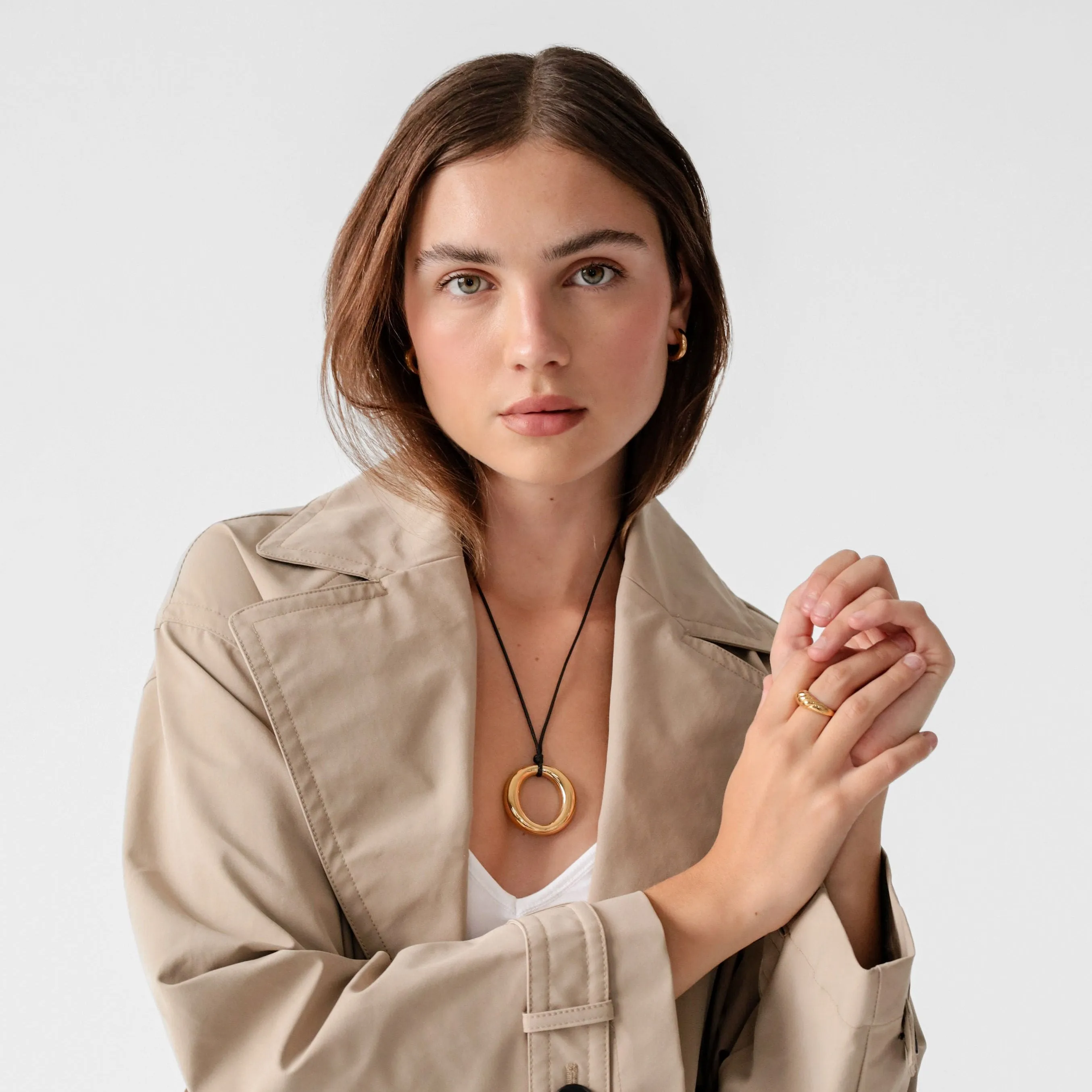 Chevelle Bold Corded Pendant Necklace