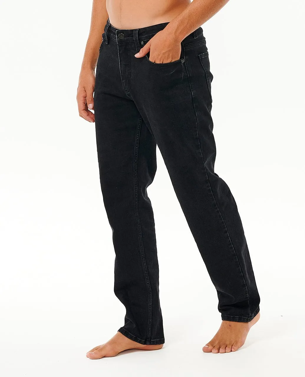 Classic Surf Denim Pant - Washed Black
