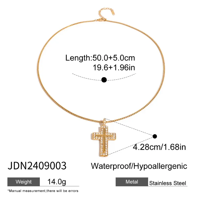 Cross Bold Necklace