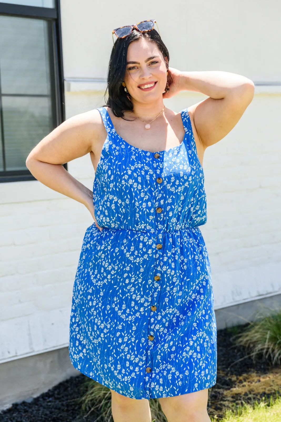 Easy Breezy Floral Sleeveless Mini Dress