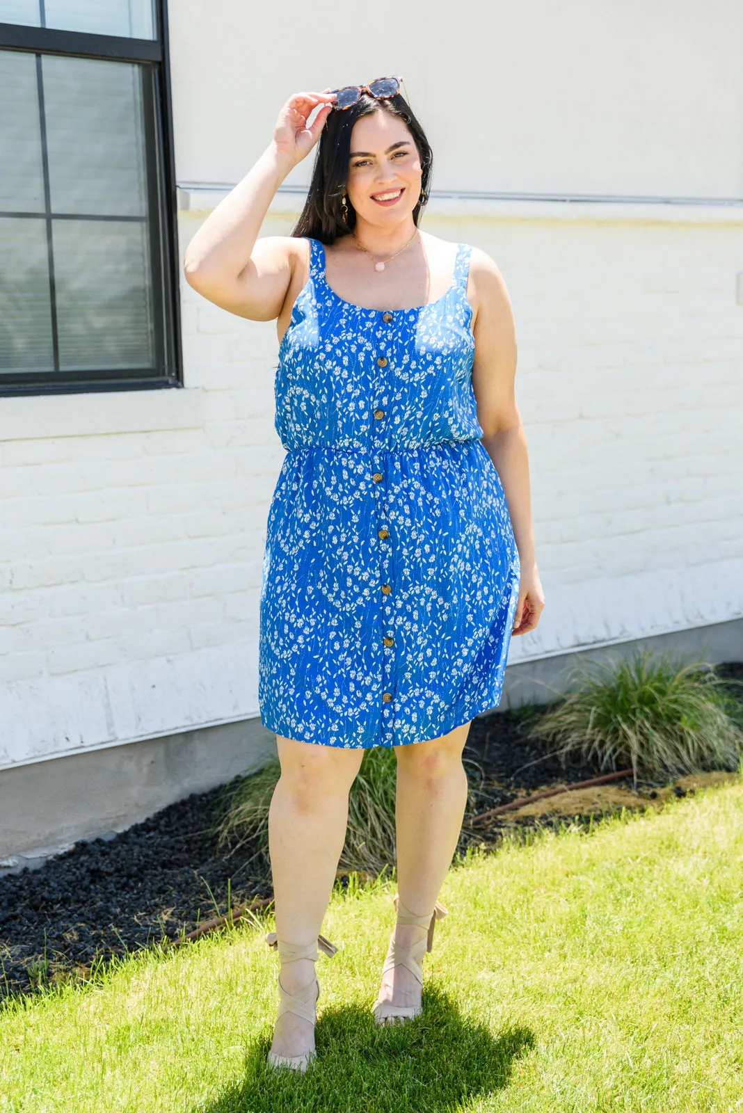 Easy Breezy Floral Sleeveless Mini Dress