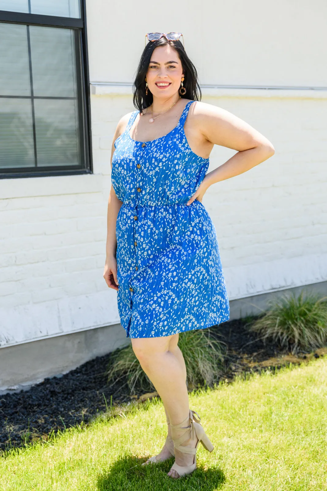 Easy Breezy Floral Sleeveless Mini Dress