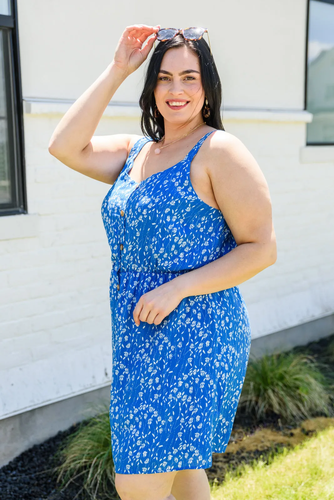 Easy Breezy Floral Sleeveless Mini Dress