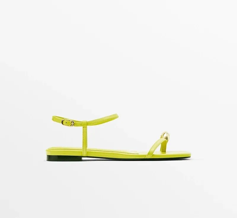 Eleanora - Chic Square-Toe Flats for Women