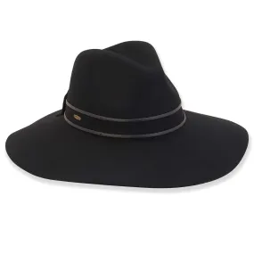 Hat - Black-Black Bow Head Band-Women's-Ad1309A