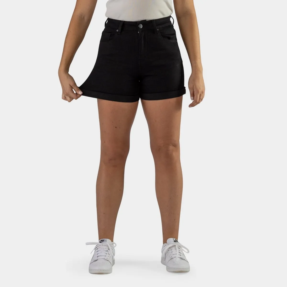 Impact Classic Jeans Shorts - Black