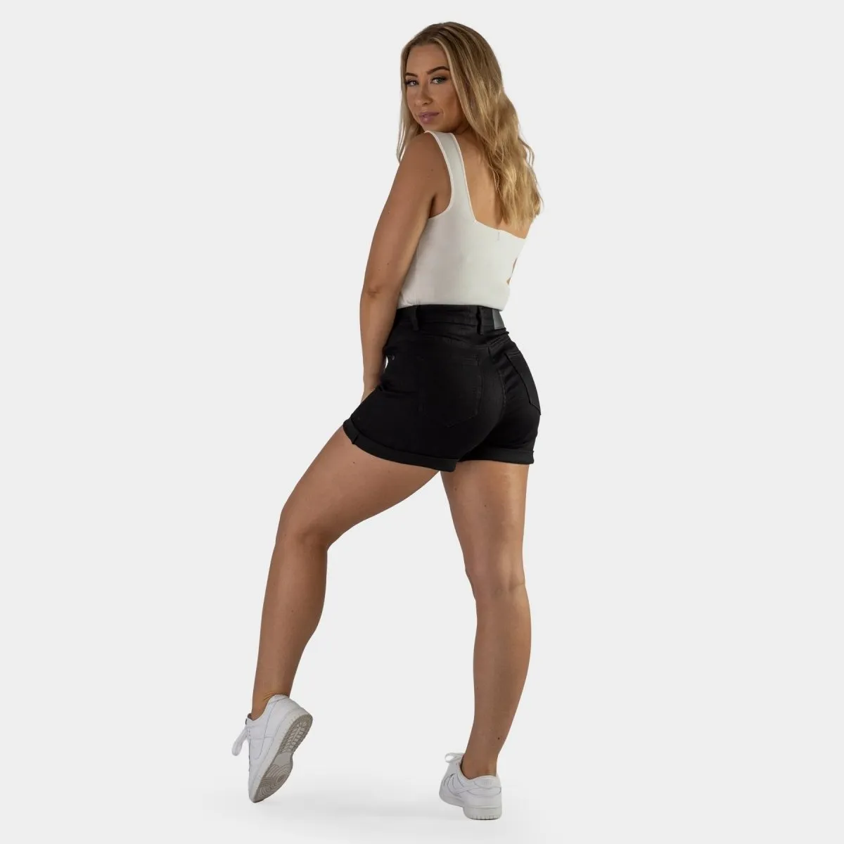 Impact Classic Jeans Shorts - Black