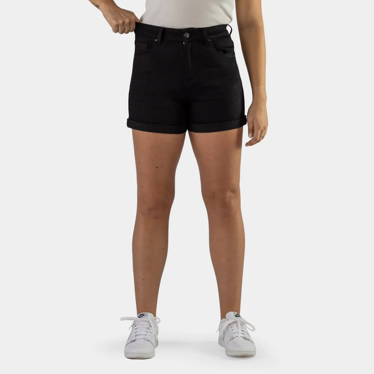 Impact Classic Jeans Shorts - Black