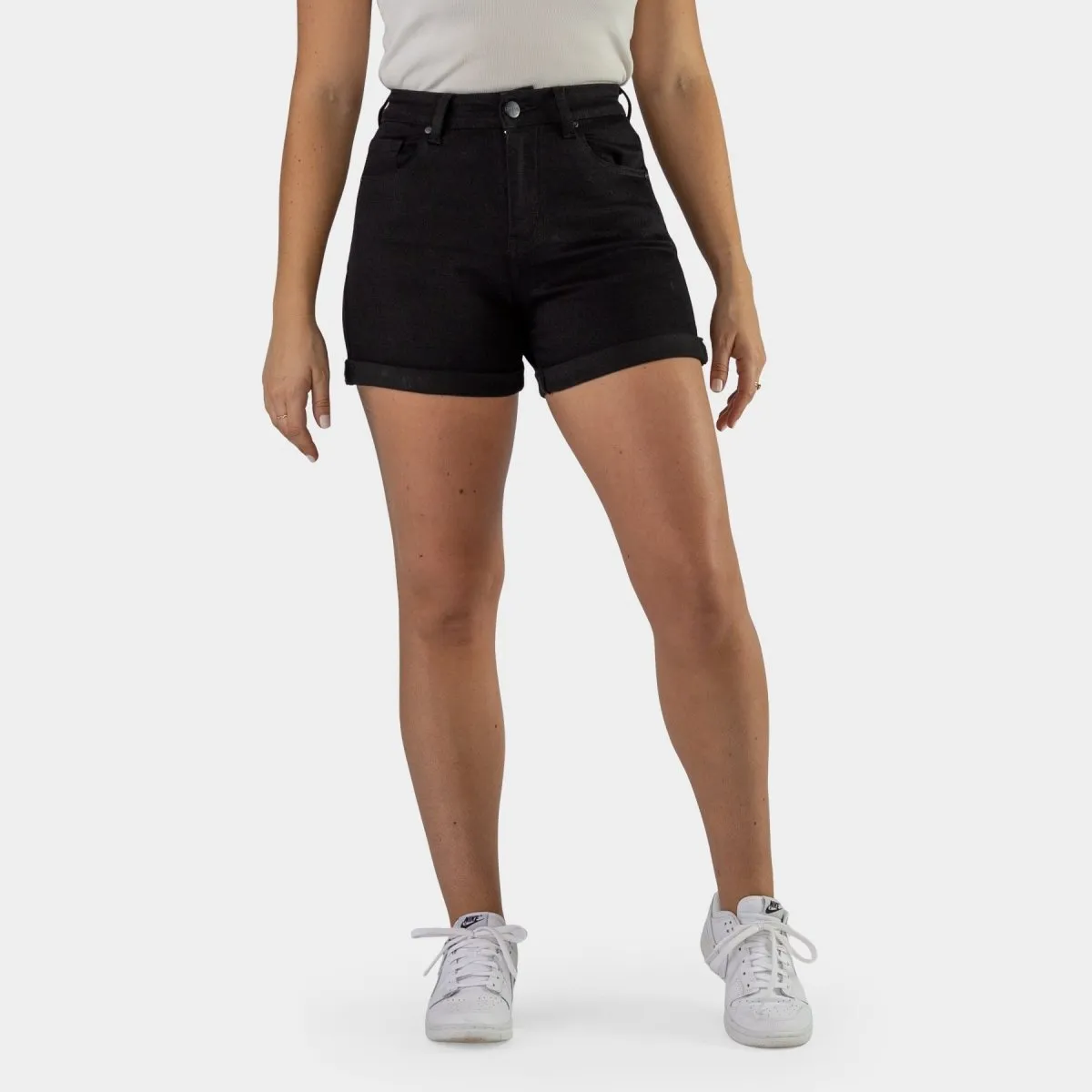 Impact Classic Jeans Shorts - Black