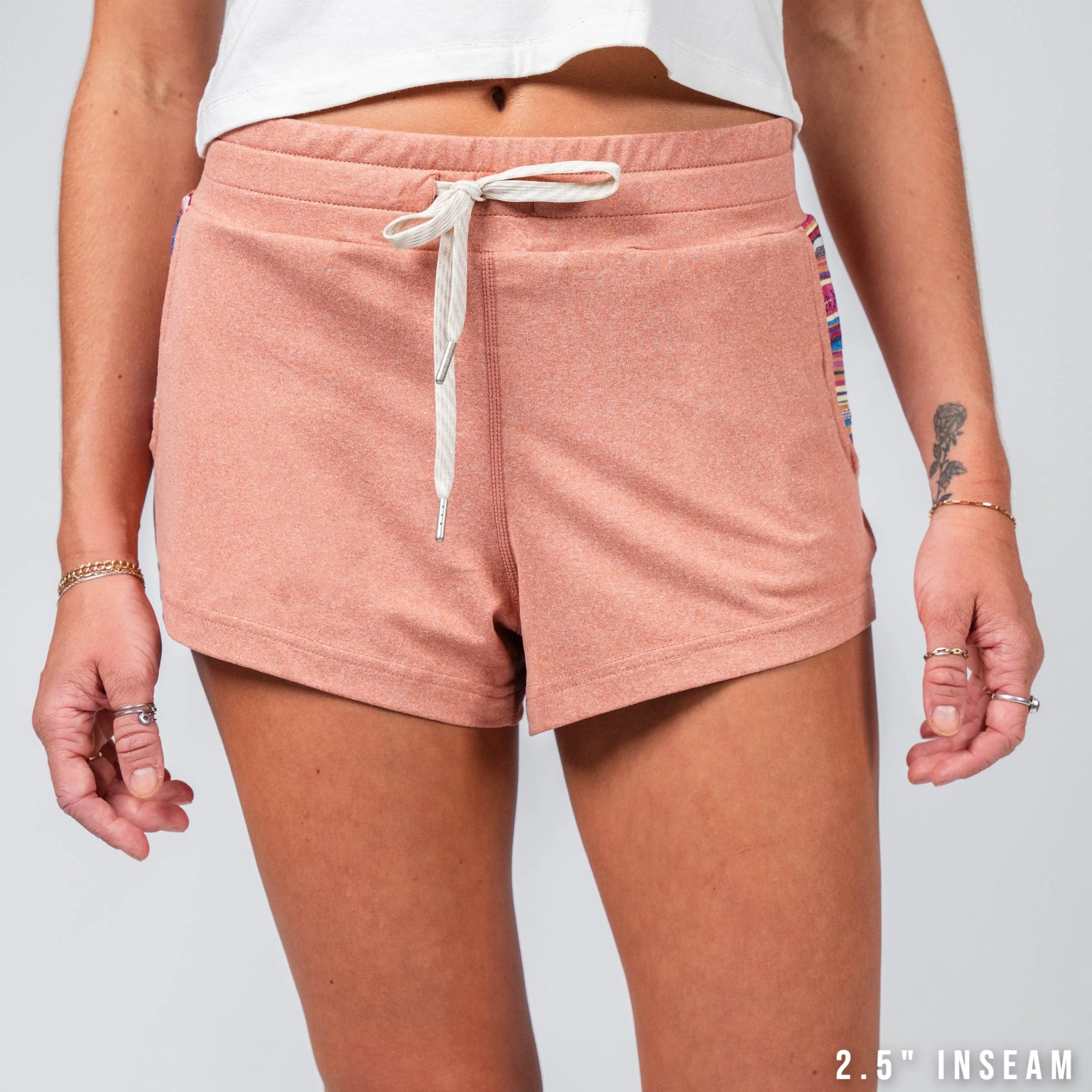 Kozie Short (Lounge) - Coral