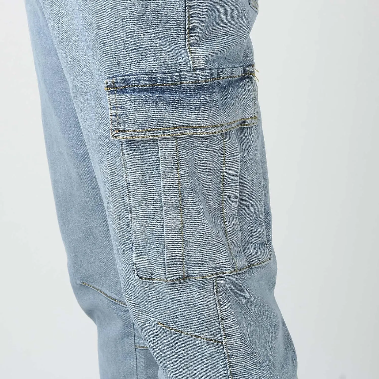 Men's Jeans Classic Relaxed Fit Cotton Jean Slim Fit Denim Jeans Mens Comfort Flex Waist 2-Way Stretch Denim Jeans for Men