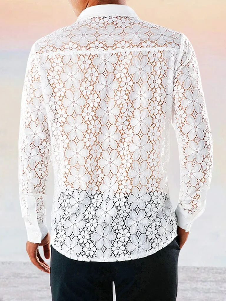 Premium Breathable Lace Shirt