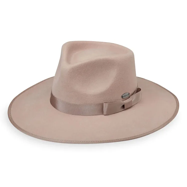 Sloan Felt Hat- Taupe