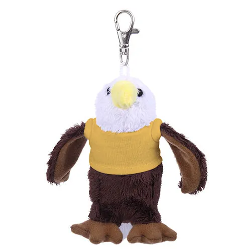 Soft Plush Eagle Keychain with Tee