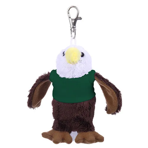 Soft Plush Eagle Keychain with Tee