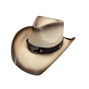 Tan Cowboy Hat with Texas Star ST-116
