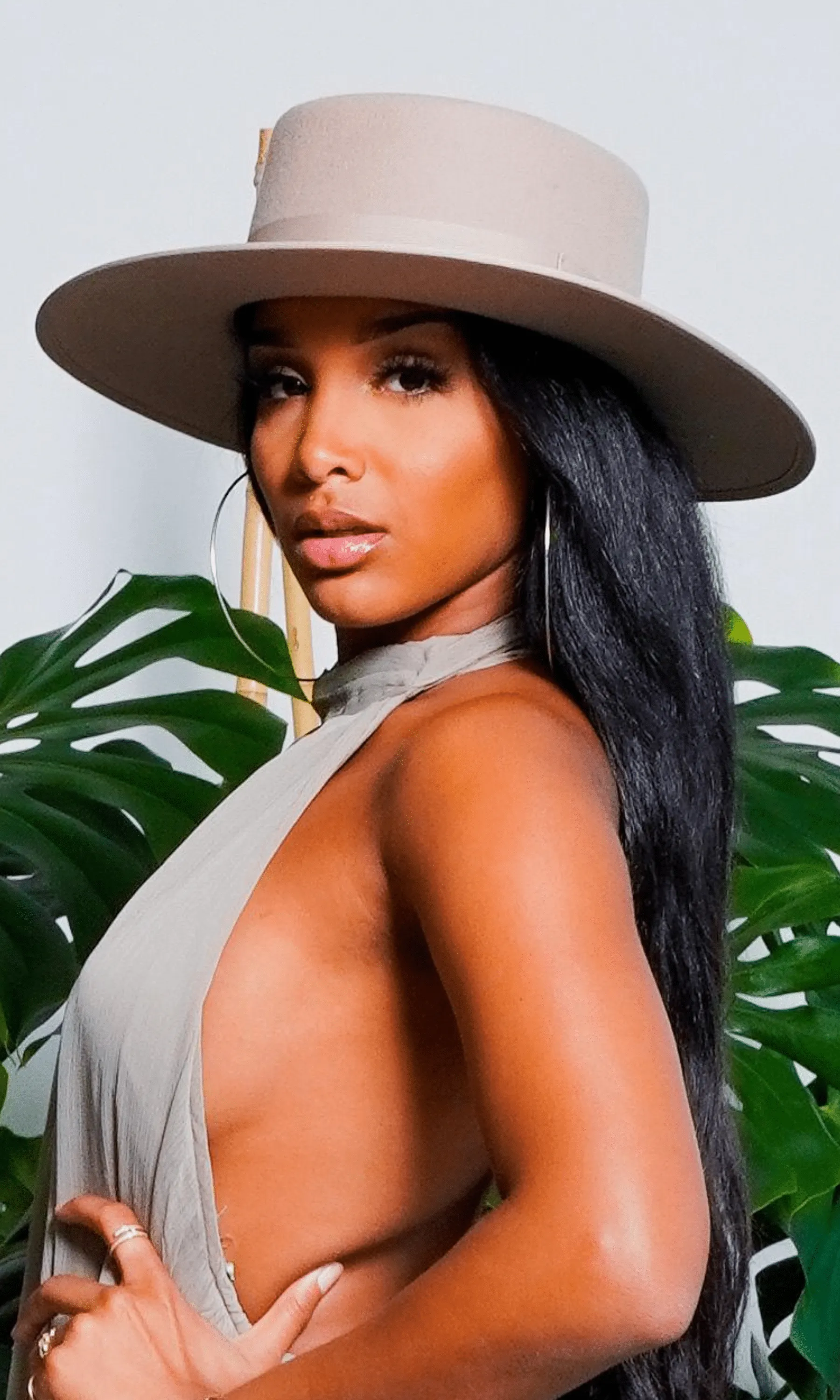 Trendsetter Fedora |  Taupe