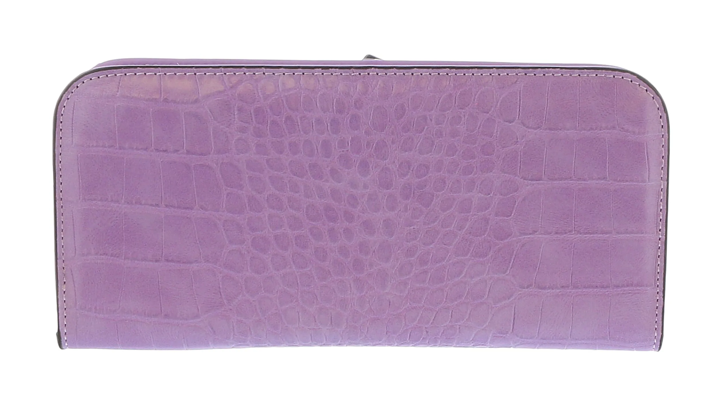 Versace Jeans Couture Lilac  Embossed Continental Wallet